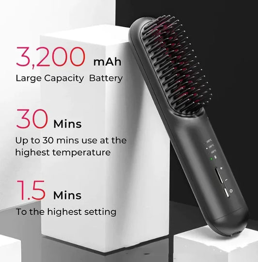 3rd Gen Mini Wireless Hair Straightener