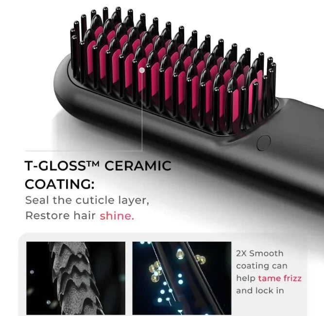 3rd Gen Mini Wireless Hair Straightener